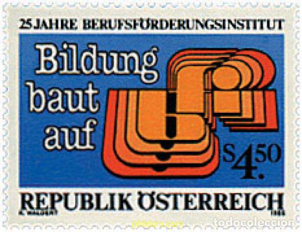 Sellos: 120652 MNH AUSTRIA 1985 25 ANIVERSARIO DEL INSTITUTO PARA EL PERFECCIONAMIENTO PROFESIONAL