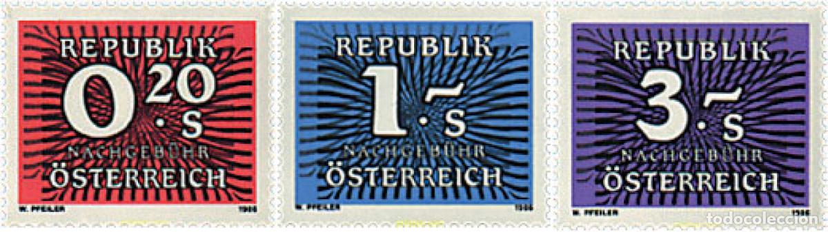 Sellos: 120882 MNH AUSTRIA 1986 CIFRA