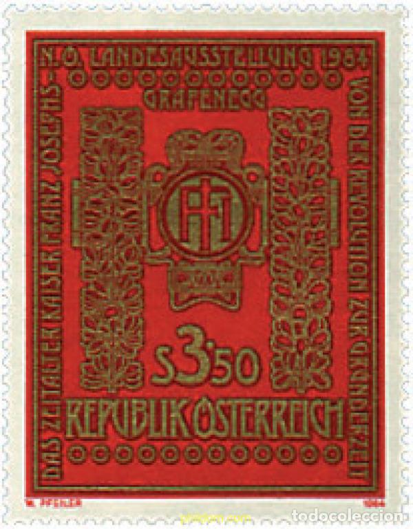 Sellos: 120571 MNH AUSTRIA 1984 EXPOSICION PROVINCIAL