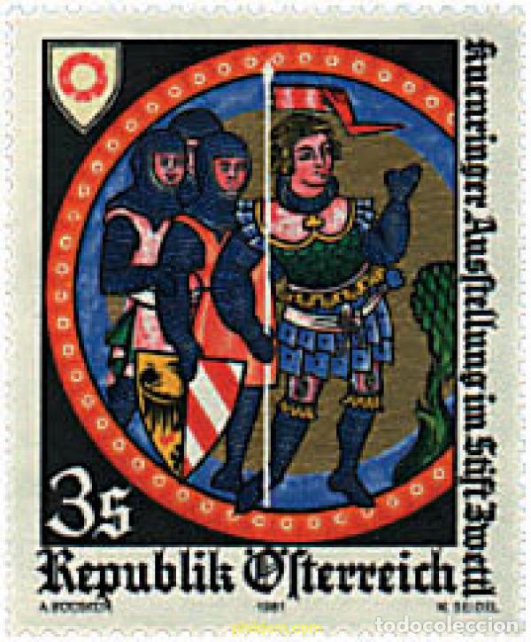 Sellos: 120325 MNH AUSTRIA 1981 EXPOSICION &rdquo;LA DINASTIA KUENRING&rdquo;