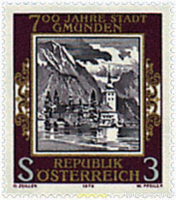 Sellos: 69114 MNH AUSTRIA 1978 7 CENTENARIO DE LA CIUDAD DE GMUNDEN