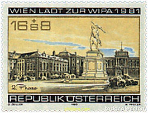 Sellos: 120260 MNH AUSTRIA 1980 WIPA 1981. EXPOSICION FILATELICA INTERNACIONAL
