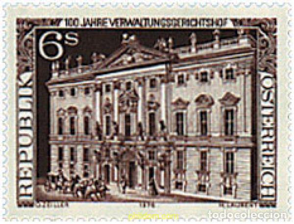 Sellos: 69070 MNH AUSTRIA 1976 CENTENARIO DE LA CORTE ADMINISTRATIVA