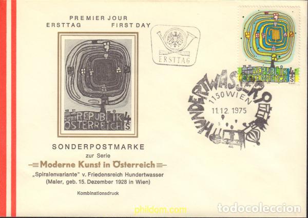 Sellos: 369024 MNH AUSTRIA 1975 ARTE MODERNO AUSTRIACO