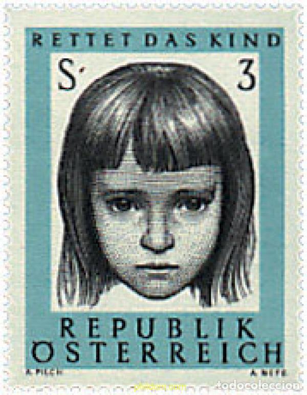 Briefmarken: 68638 MNH AUSTRIA 1966 10 ANIVERSARIO DE LA ORGANIZACION NACIONAL DE AYUDA A LA INFANCIA