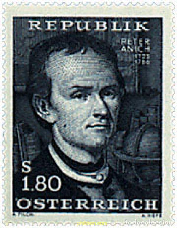 Briefmarken: 68636 MNH AUSTRIA 1966 BICENTENARIO DE LA MUERTE DE PETER ANICH