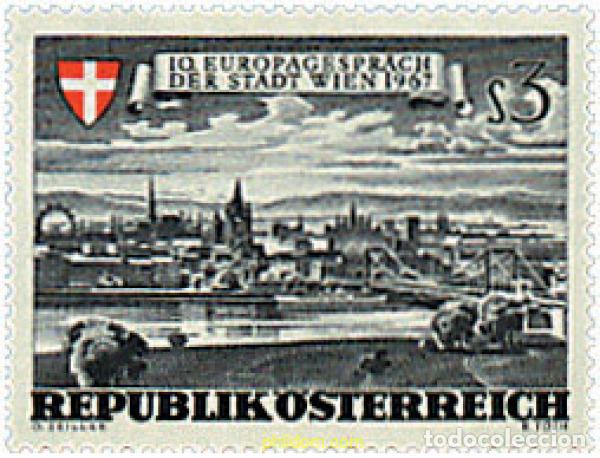 Sellos: 68925 MNH AUSTRIA 1967 10 COLOQUIO EUROPEO EN VIENA