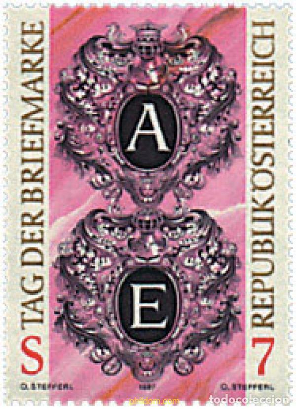 Sellos: 50206 MNH AUSTRIA 1997 DIA DEL SELLO