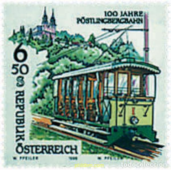 Sellos: 60920 MNH AUSTRIA 1998 CENTENARIO DEL AUTOMOTOR A POSTLINGBERG