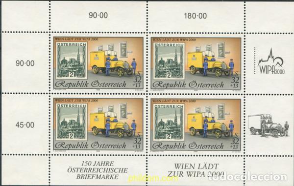 Sellos: 11639 MNH AUSTRIA 1998 WIPA 2000. EXPOSICION FILATELICA INTERNACIONAL