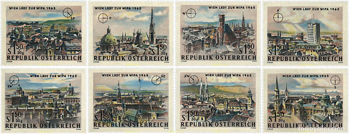 Sellos: 119717 MNH AUSTRIA 1964 WIPA 1965. EXPOSICION FILATELICA INTERNACIONAL EN VIENA