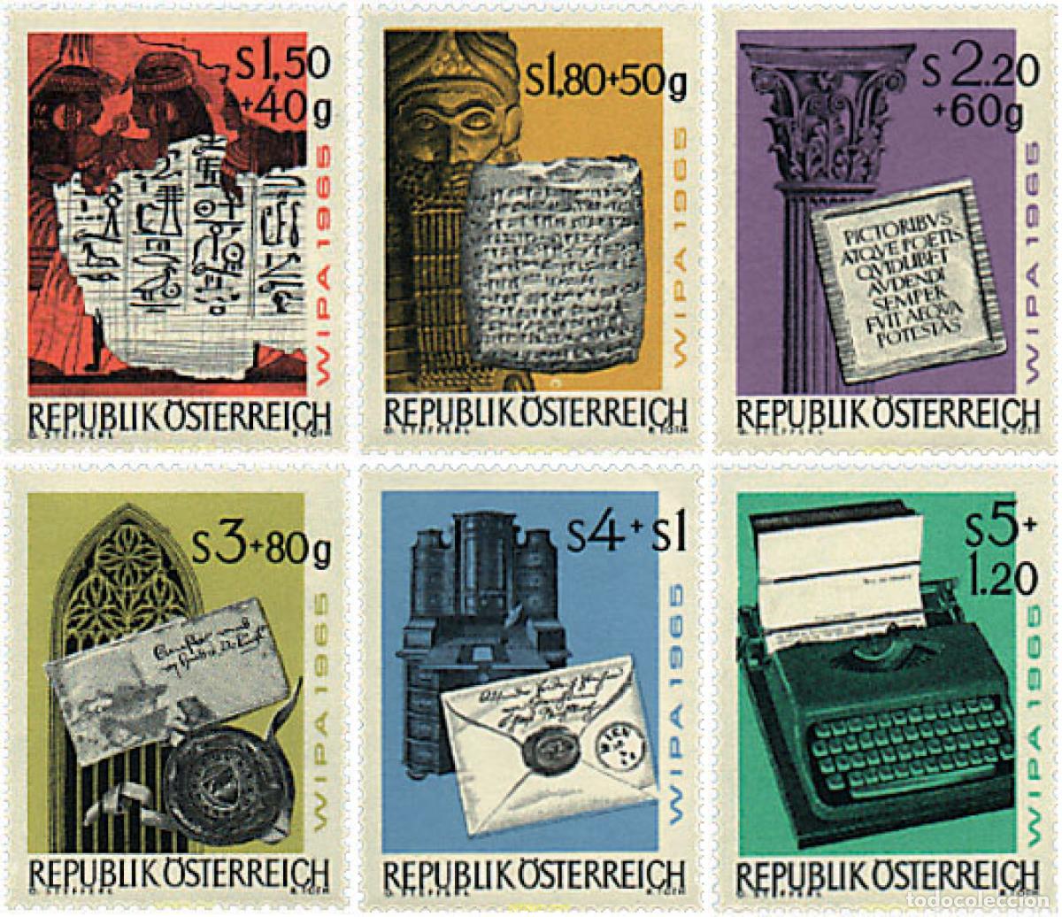 Sellos: 68629 MNH AUSTRIA 1965 WIPA 1965. EXPOSICION FILATELICA INTERNACIONAL EN VIENA