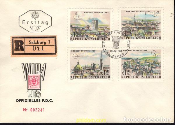 Sellos: 678226 MNH AUSTRIA 1964 WIPA 1965. EXPOSICION FILATELICA INTERNACIONAL EN VIENA