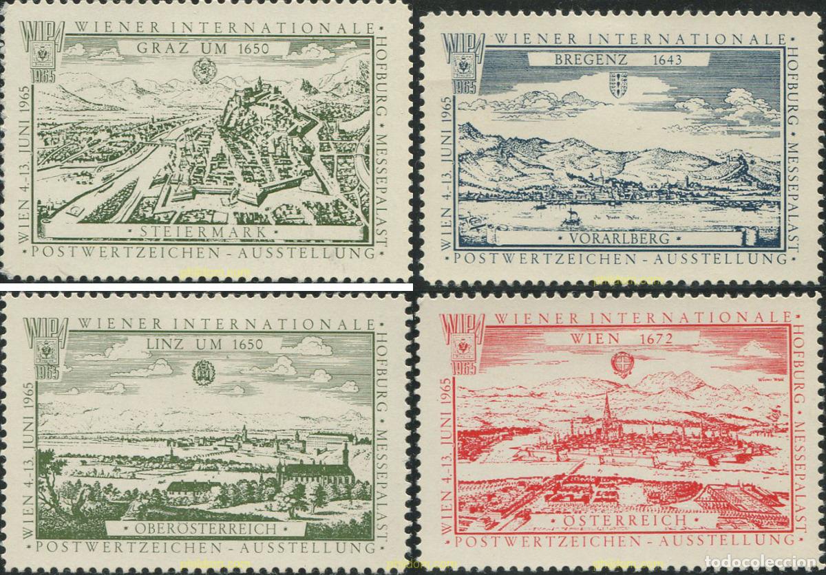 Sellos: 678408 HINGED AUSTRIA 1965 WIPA 1965. EXPOSICION FILATELICA INTERNACIONAL EN VIENA