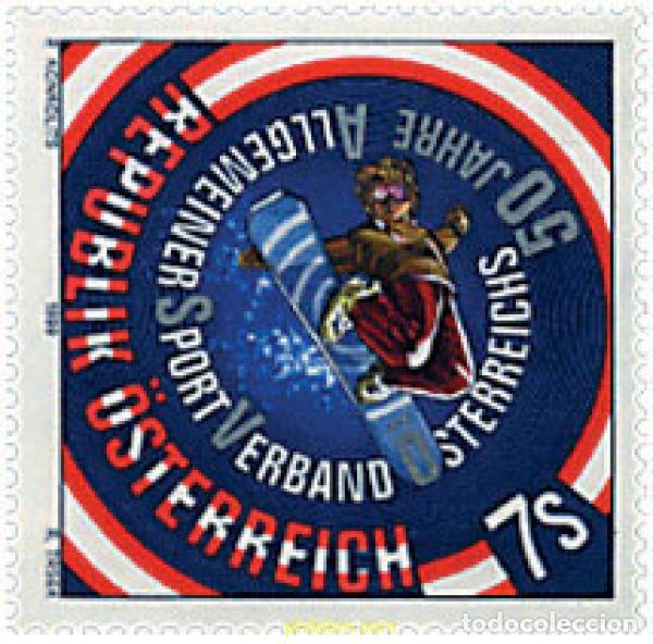 Sellos: 50211 MNH AUSTRIA 1999 50 ANIVERSARIO DE LA FEDERACION DEPORTIVA