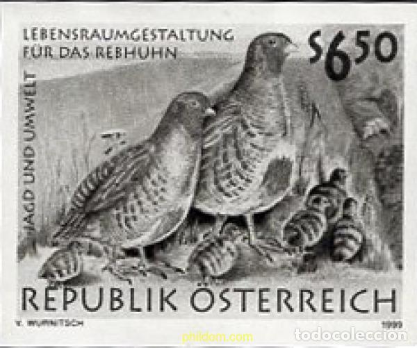 Sellos: 668194 MNH AUSTRIA 1999 LA CAZA Y SU ENTORNO