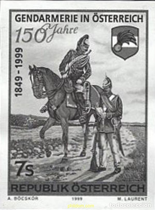 Sellos: 668252 MNH AUSTRIA 1999 150 ANIVERSARIO DE LA POLICIA