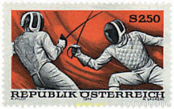Sellos: 69006 MNH AUSTRIA 1974 DEPORTE