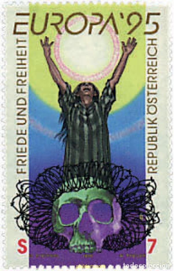 Sellos: 62942 MNH AUSTRIA 1995 EUROPA CEPT. PAZ Y LIBERTAD