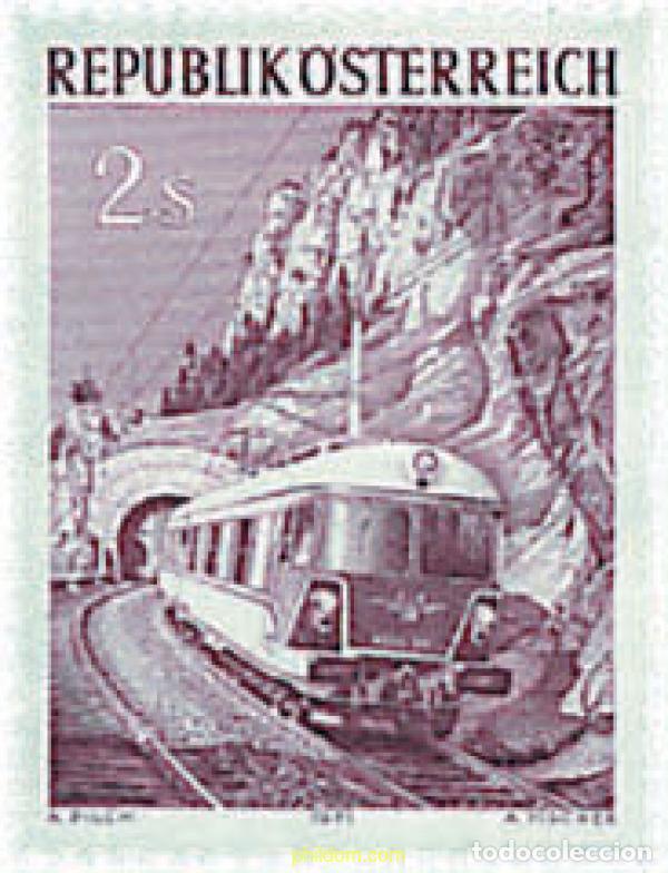Sellos: 57299 MNH AUSTRIA 1971 ANIVERSARIO DEL FERROCARRIL