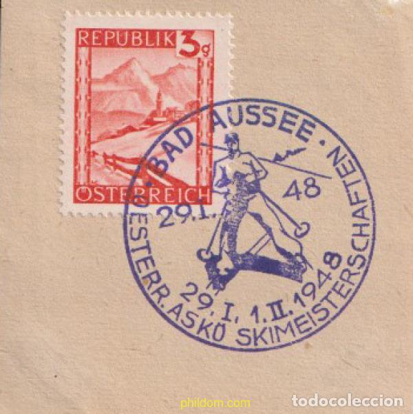 Sellos: 624429 USED AUSTRIA 1947 PAISAJE