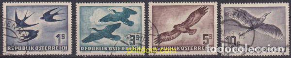Sellos: 615080 USED AUSTRIA 1953 AVES