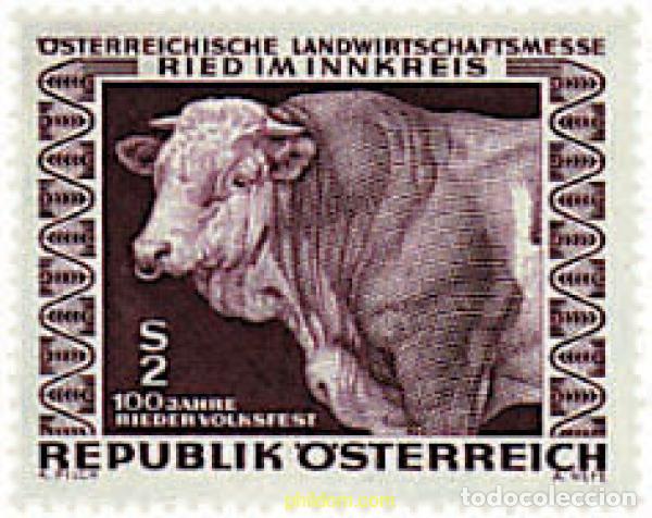 Sellos: 68931 MNH AUSTRIA 1967 CENTENARIO DE LA FIESTA POPULAR EN RIED