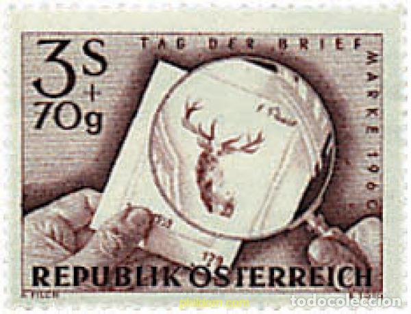 Sellos: 68620 MNH AUSTRIA 1960 DIA DEL SELLO