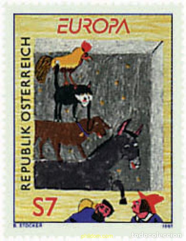 Sellos: 63048 MNH AUSTRIA 1997 EUROPA CEPT. CUENTOS Y LEYENDAS