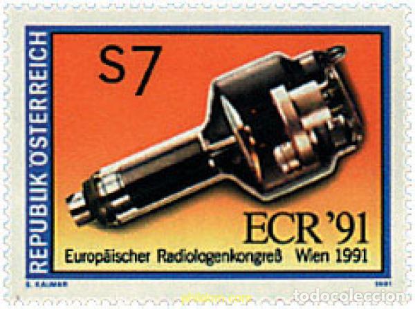 Sellos: 121103 MNH AUSTRIA 1991 CONGRESO EUROPEO DE RADIOLOGIA EN VIENA