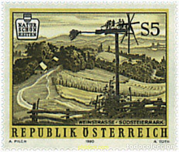 Sellos: 121039 MNH AUSTRIA 1990 BELLEZAS DE LA NATURALEZA