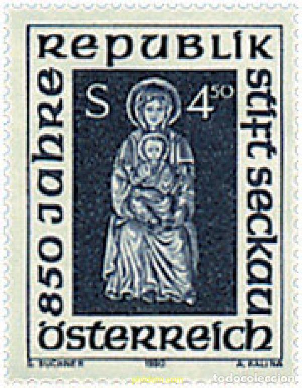 Sellos: 121042 MNH AUSTRIA 1990 850 ANIVERSARIO DE LA ABADIA DE SECKAU