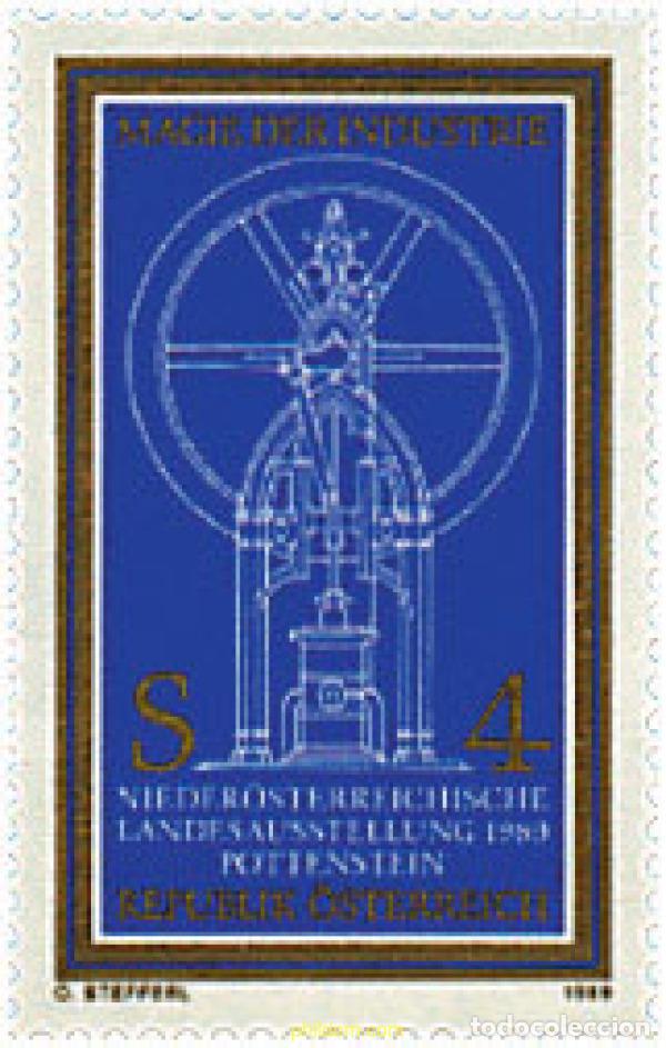 Sellos: 57314 MNH AUSTRIA 1989 EXPOSICION DE TECNOLOGIA INDUSTRIAL