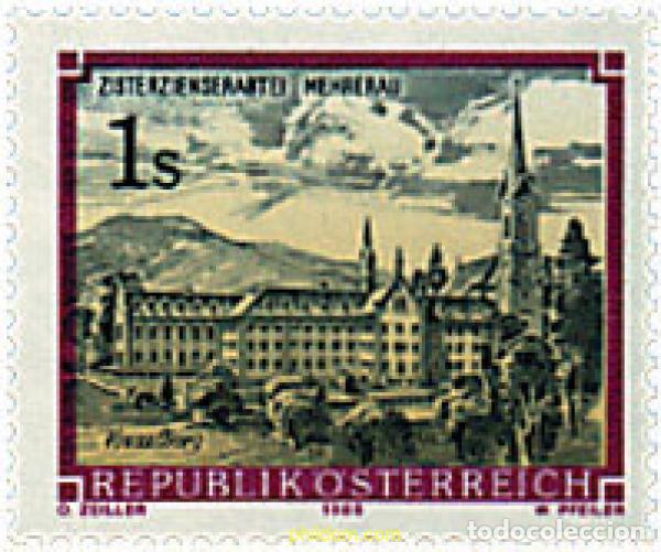 Sellos: 121019 MNH AUSTRIA 1989 ABADIAS Y MONASTERIOS DE AUSTRIA