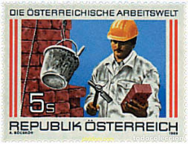 Sellos: 121025 MNH AUSTRIA 1989 EL MUNDO DEL TRABAJO EN AUSTRIA