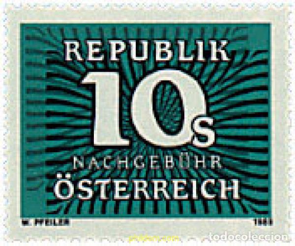 Sellos: 121028 MNH AUSTRIA 1989 CIFRA
