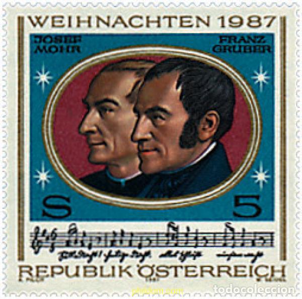 Sellos: 69192 MNH AUSTRIA 1987 NAVIDAD