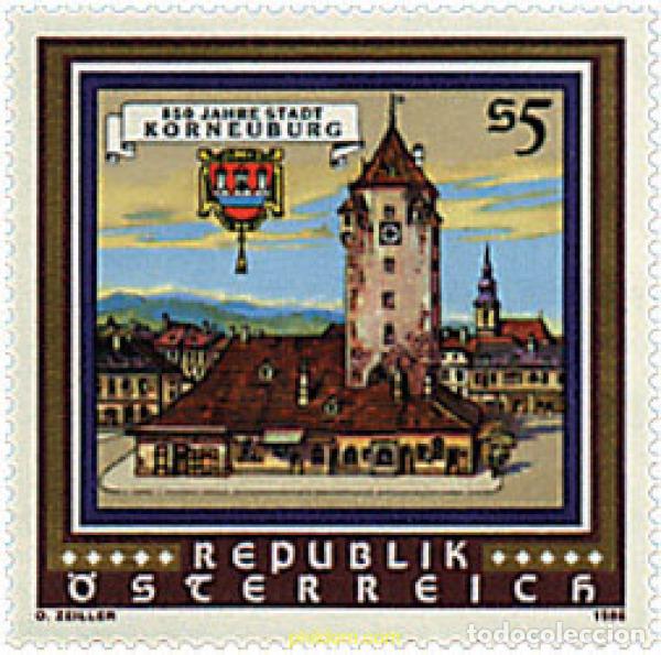 Timbres: 120857 MNH AUSTRIA 1986 850 ANIVERSARIO DE LA CIUDAD DE KORNEUBURG