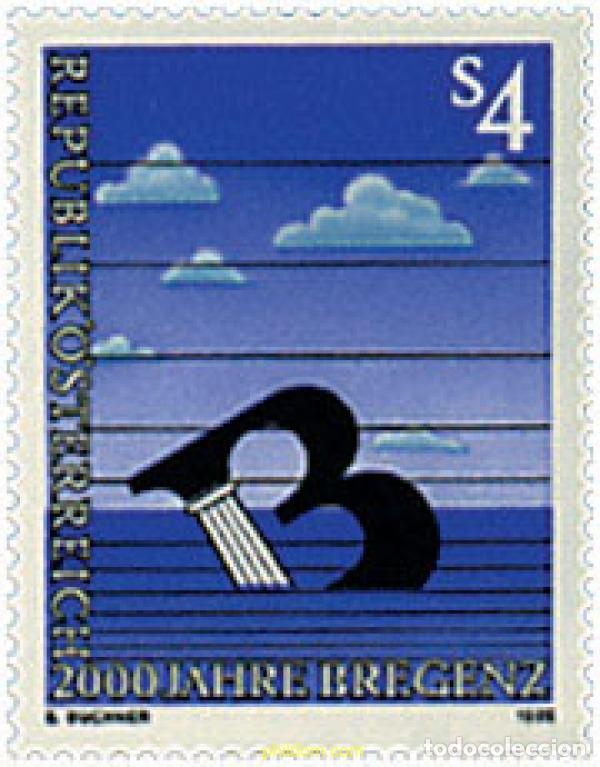 Timbres: 120654 MNH AUSTRIA 1985 BIMILENARIO DE LA CIUDAD DE BREGENZ