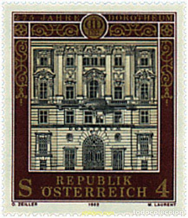 Stamps: 120380 MNH AUSTRIA 1982 275 ANIVERSARIO DE LA CASA DOROTHEUM DE VIENA