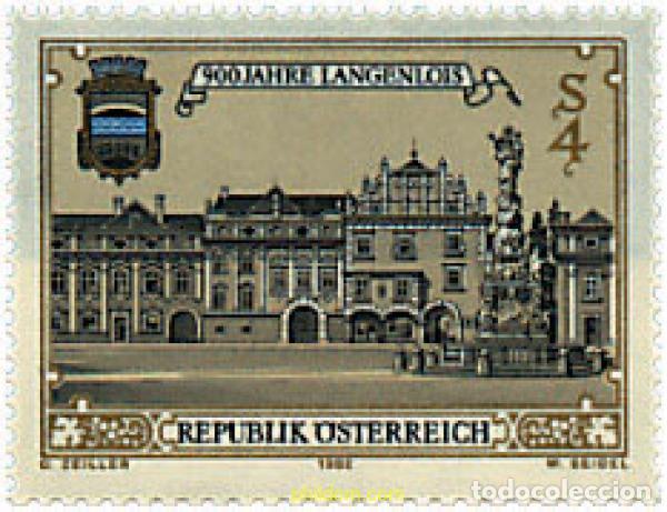 Stamps: 120390 MNH AUSTRIA 1982 900 ANIVERSARIO DE LA CIUDAD DE LANGENLOIS