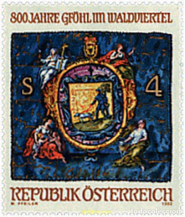 Stamps: 120389 MNH AUSTRIA 1982 800 ANIVERSARIO DE GF&Ouml;HL