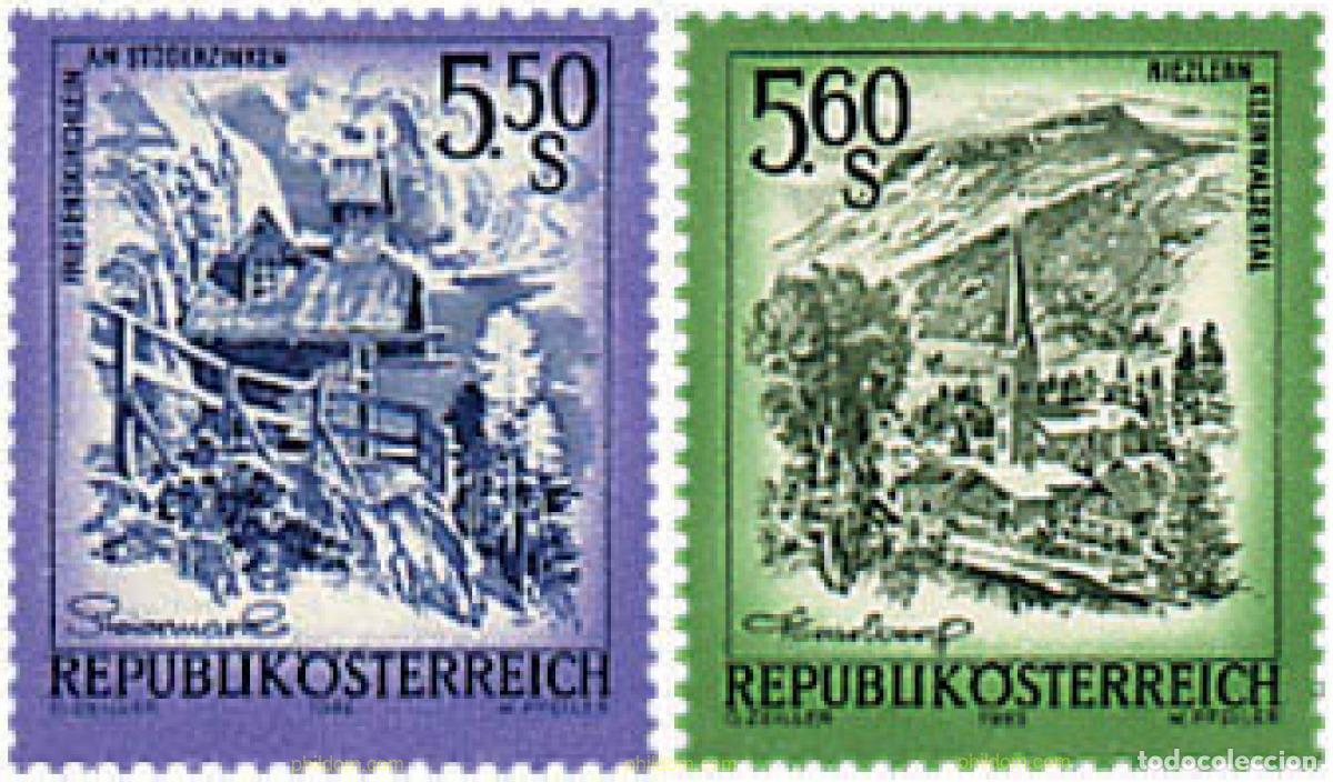 Sellos: 120393 MNH AUSTRIA 1982 PAISAJE