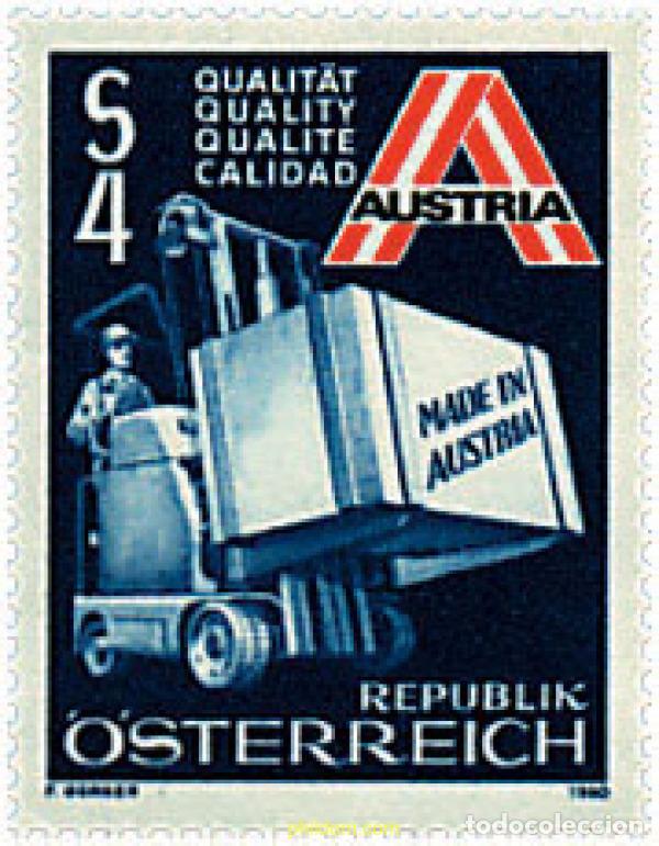 Sellos: 120208 MNH AUSTRIA 1980 PROMOCION DE LA EXPORTACION