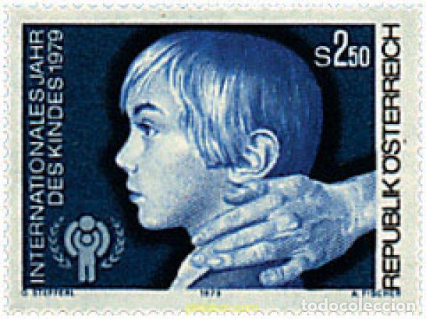 Stamps: 69140 MNH AUSTRIA 1979 A&Ntilde;O INTERNACIONAL DE LA INFANCIA
