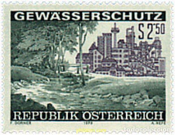 Francobolli: 120197 MNH AUSTRIA 1979 PREVENCION DE LA CONTAMINACION DE LAS AGUAS