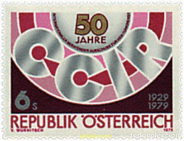 Francobolli: 120134 MNH AUSTRIA 1979 50 ANIVERSARIO DEL CONSEJO CONSULTIVO DE LA RADIO
