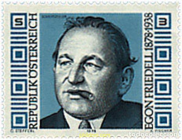 Sellos: 69110 MNH AUSTRIA 1978 CENTENARIO DEL NACIMIENTO DE EGON FRIEDELL