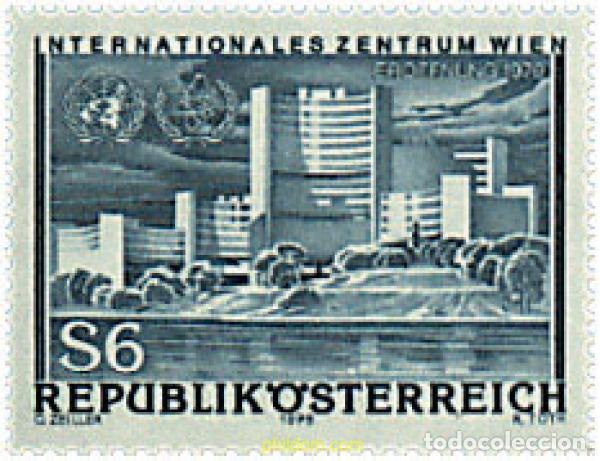 Sellos: 69152 MNH AUSTRIA 1979 INAUGURACION DEL CENTRO INTERNACIONAL DE VIENA DE LA ONU