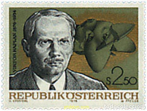 Sellos: 69074 MNH AUSTRIA 1976 CENTENARIO DEL NACIMIENTO DE VIKTOR KAPLAN